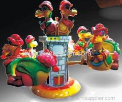 2011NEW!!cartoo dragon Funny electric toy merry go round,amusement equipment kids toy children love!