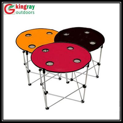 Folding canvas camping table dinning table