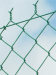 green pvc chain link fence