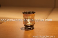 glass hurricane candle holder