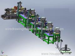 y type brass zipper wire machine