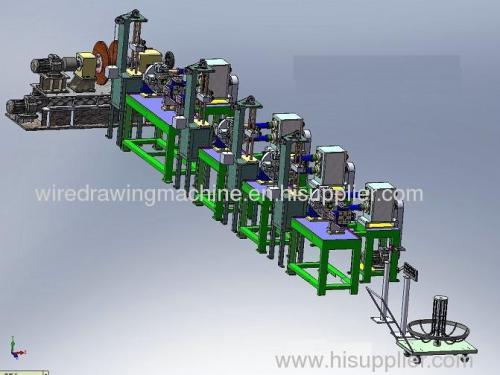 Y type brass zipper wire rolling mill