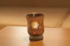 electroplated votive candle holder