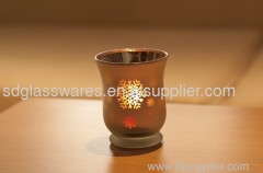 electroplated votive candle holder