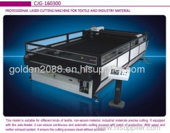 PE material laser cutting machine