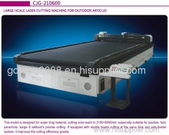 outdoor tent laser cutting machine