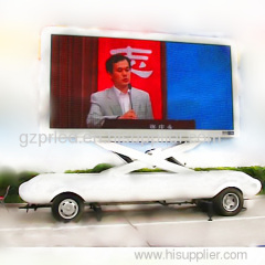 LED car moving advertising screens