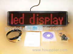 LED moving massage signs