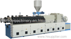 Plastic extrusion line