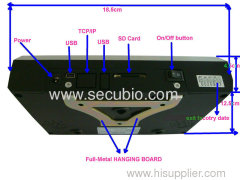 Secubio AK400 TCP/IP Fingerprint & RFID time attendance system