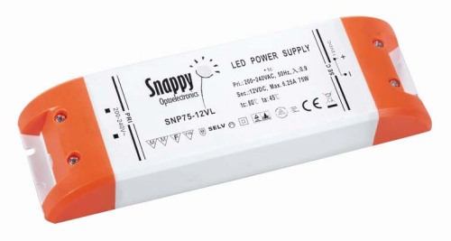 75Watt 12Volt LED Strip Constant Voltage Driver