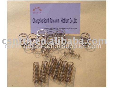 Tantalum Inlet Spring For Gas Chlorinators