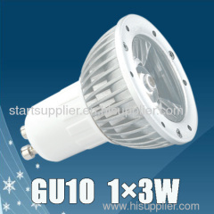 GU10 3X1W High Power LED Spot Light