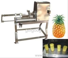 Pineapple peeler and corer