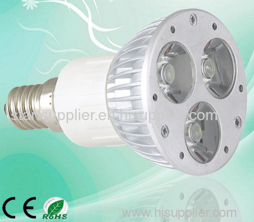 JDR E14 3X1W High Power LED Light