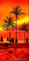 Reactive printed beach towels ,bath towels