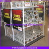 KingKara Wrought Iron Supermarket Display Shelf