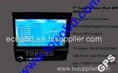 7 inch Touch Screen/ iPod/ GPS CAR DVD Player