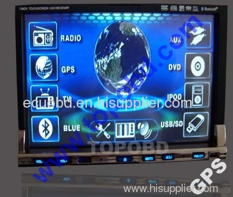 7 INCH Blue Tooth/ GPS/ IPod/ CAR DVD Player