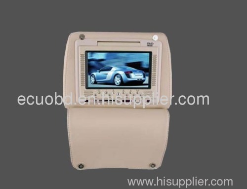 7 inch IR/ FM Transmitter Headrest CAR DVD Players High Quality