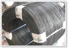 black annealed wire in coil