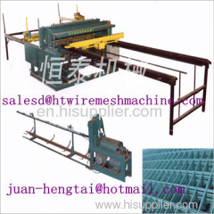 Numerical control welding fence row machine