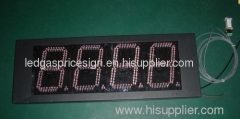 LED gas price display