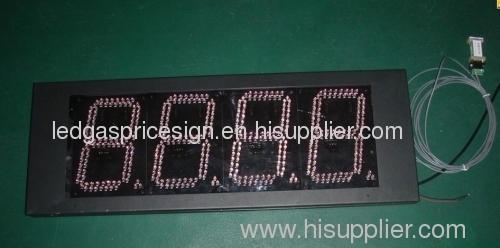 LED oil price display