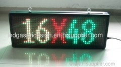 Outdoor tri-colors LED programmable signs