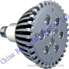 9w MR16 AC85-265V AL body round led spotlight