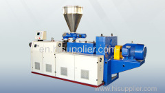 Double screw plastic extruder prouction line