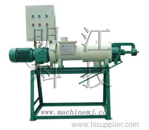 The spiral extrusion animal manure solid-liquid separator