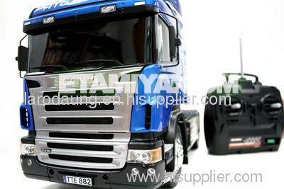 Tamiya #56318 1/14 Scania R470 Highline Master Work Blue Version