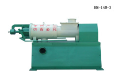 The spiral extrusion animal dung solid-liquid separator