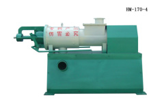 The spiral extrusion animal dung solid-liquid separator/processor