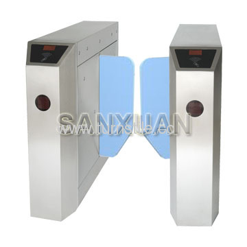 Flap Barrier Optical Turnstile Speed Lane SWG-310C