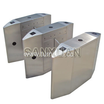 Flap Barrier Optical Turnstile Speed Lane SWG-310E