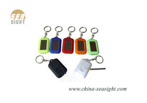 solar keychain flashlight