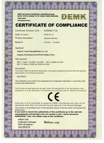 CE Certificates