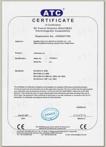 ATC Certificates