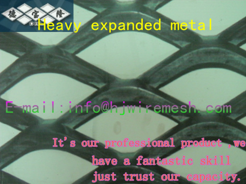 Heavy expanded metal panels