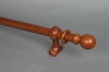 2011 simple wooden curtain pole