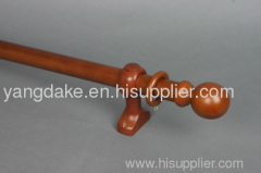 2011 simple wooden curtain pole