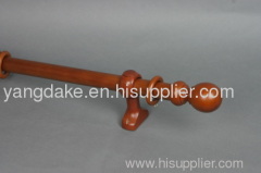 2011 simple wooden curtain pole