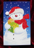Christmas snow Card