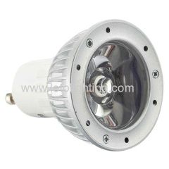 1*3W High Power LED Spot Light 125lm Made in China