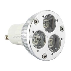 GU10 High Power LED Spot Light 3W 145lm Made in China