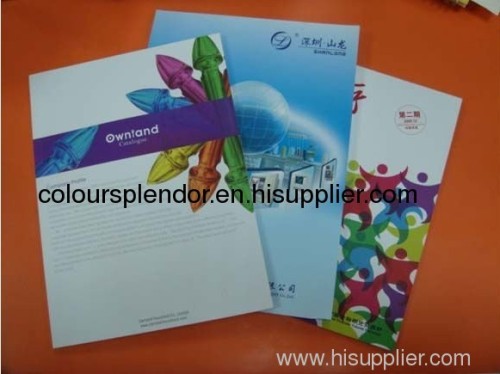 china shenzhen product catalogue printing manufacture