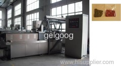 Double screw pellet machine