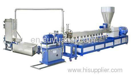 Water ring type particle cutting